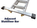 Lyte Professional Extension Ladder ? Aluminium EN131-2 Trade Ladder Double/Triple Section UK Made
