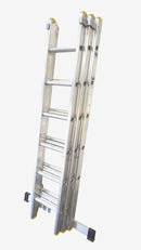 Lyte Professional Extension Ladder ? Aluminium EN131-2 Trade Ladder Double/Triple Section UK Made