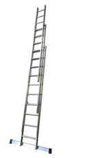 Lyte Professional Extension Ladder ? Aluminium EN131-2 Trade Ladder Double/Triple Section UK Made