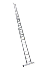 Lyte Professional Extension Ladder ? Aluminium EN131-2 Trade Ladder Double/Triple Section UK Made