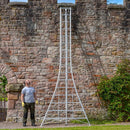 Hendon Standard Tripod Ladders ? One Leg Adjustable up to 6''(15cm.) - Sizes 4? to 16? (1.2 - 4.8mt.) - Includes Rubber Feet. (GMF-480 16 Step)