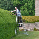 Hendon 3 Leg Adjustable Tripod Ladders. 5 Sizes - Sizes 6' to 14' (1.8m - 4.2m) - Includes Rubber Feet. (Code: HPM) )