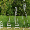 Hendon 3 Leg Adjustable Tripod Ladders. 5 Sizes - Sizes 6' to 14' (1.8m - 4.2m) - Includes Rubber Feet. (Code: HPM) )
