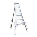 Hendon 3 Leg Adjustable Tripod Ladders. 5 Sizes - Sizes 6' to 14' (1.8m - 4.2m) - Includes Rubber Feet. (Code: HPM) )