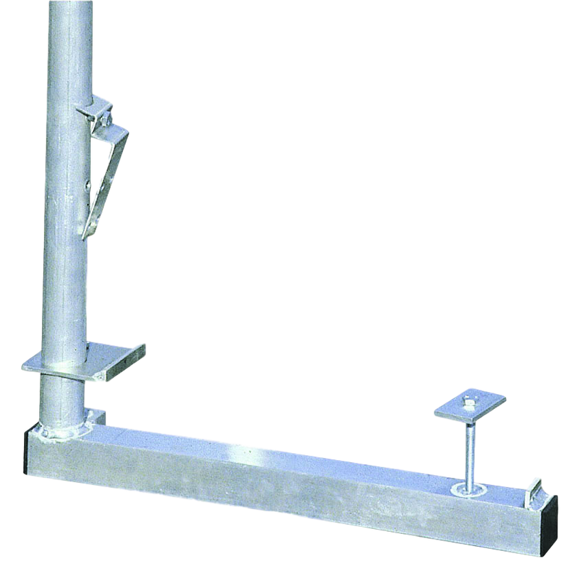 Staging Boards Kit 2.5m - 6m - Staging Board 600mm Wide plus Single Side Handrail