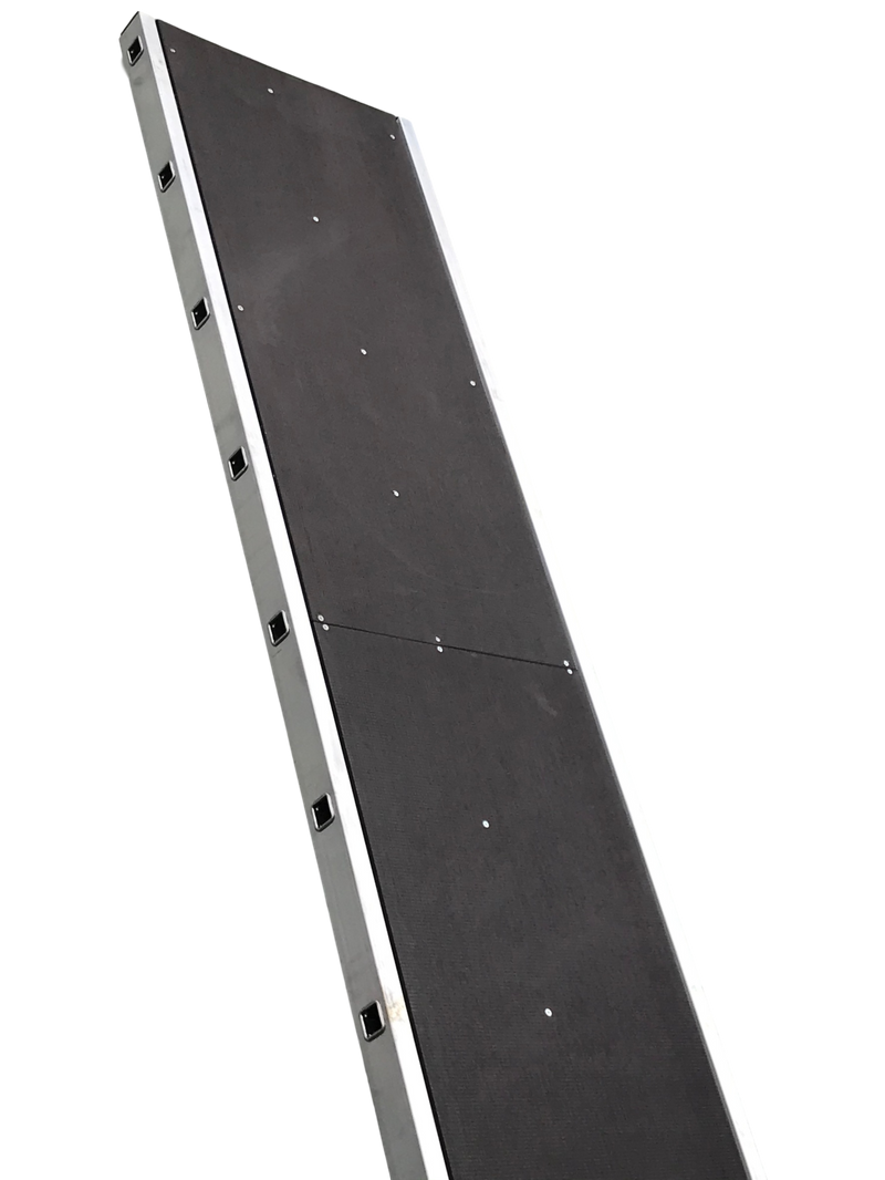 Staging Boards Kit 2.5m - 6m - Staging Board 600mm Wide plus Single Side Handrail