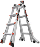 Little Giant Velocity Series 2.0 Multi-Purpose Ladder ? Aluminium Folding Extension Ladder, 150kg EN131 Professional (1304-013 / 014 / 015 / 016)