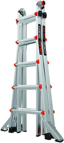 Little Giant Velocity Series 2.0 Multi-Purpose Ladder ? Aluminium Folding Extension Ladder, 150kg EN131 Professional (1304-013 / 014 / 015 / 016)
