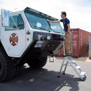 Little Giant Jumbo Steps with Handrail and Tooltray - 3 Sizes - 2/3/4 Tread