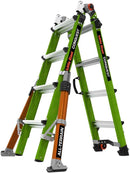 Little Giant CONQUEST All-Terrain GRP Fibreglass Multi-Purpose Ladder 1304-044 | Multi-Position, Heavy-Duty, 150kg Capacity