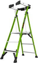 Little Giant Ladders  Fortress GRP Fibreglass Platform Step Ladder, 4 Sizes