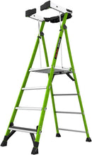 Little Giant Ladders  Fortress GRP Fibreglass Platform Step Ladder, 4 Sizes