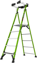 Little Giant Ladders  Fortress GRP Fibreglass Platform Step Ladder, 4 Sizes