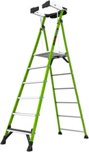 Little Giant Ladders  Fortress GRP Fibreglass Platform Step Ladder, 4 Sizes