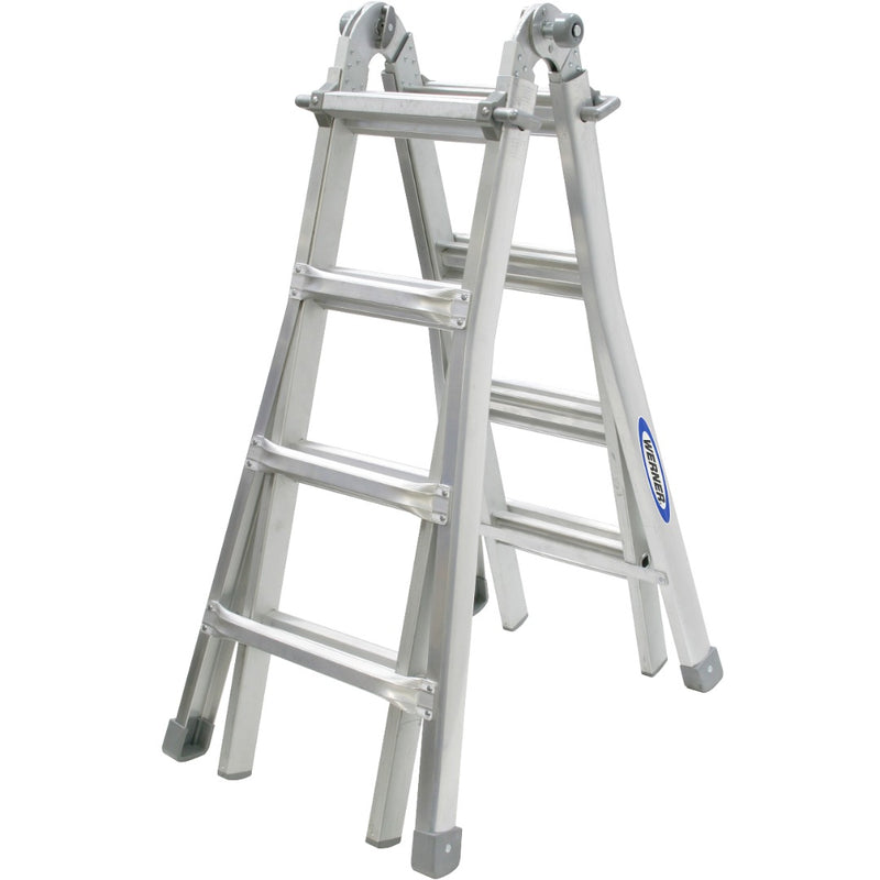 Werner Promaster Telescopic Combination Ladder. 4 Sizes to 7.0m