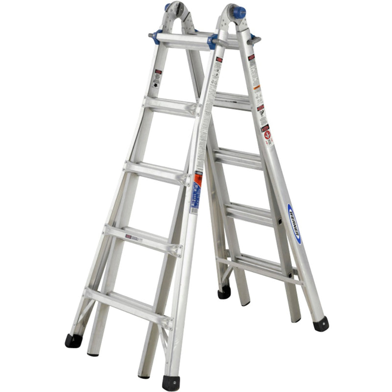 Werner Promaster Telescopic Combination Ladder. 4 Sizes to 7.0m