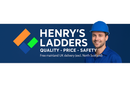 Henry's Folding Scaffold Platform Ladder - with Wheels & Stabilisers.