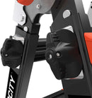 Little Giant Ladders Velocity PRO Multi-purpose Ladders, 4/5/6 Tread, Heavy-duty Aluminium,  Rock Lock, Tip & Glide Wheels, EN131