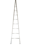 Chase Ladders UK Window Cleaner Ladder ? Single Section Aluminium | 1.8m?3m Sizes