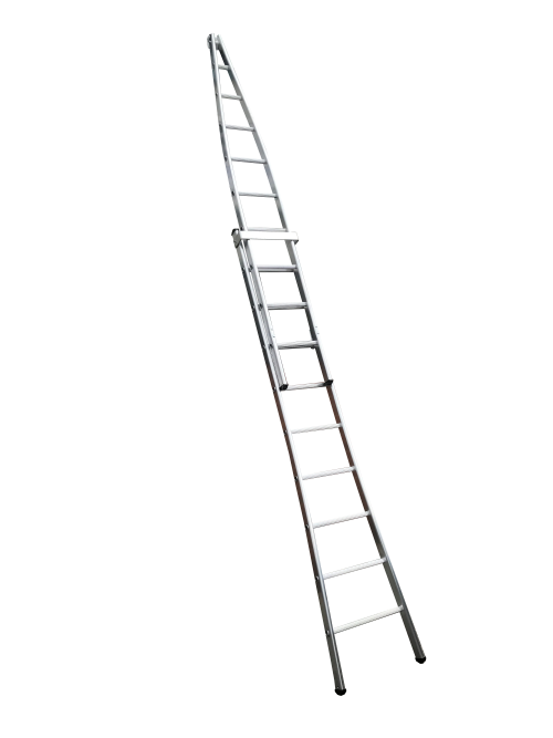 Chase Traditional Window Cleaner's Ladder I Double Section I British Made