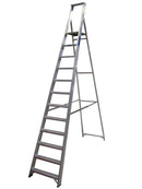 Lyte Class 1 Alu Platform Stepladders BS2037 Industrial UK Made - Newest Model