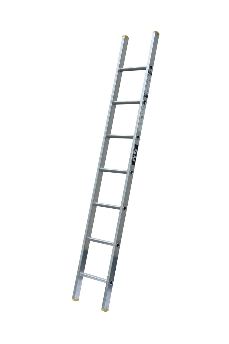 Lyte Ladders Aluminium Single Section Extension Ladders NELT Range - 2.2mt - 4.07mt.