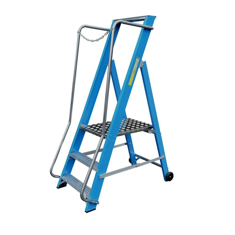 Lyte Glassfibre Work Platform Step Ladder  - 2 to 8 Step
