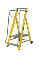 Lyte Glassfibre Work Platform Step Ladder  - 2 to 8 Step