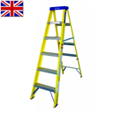 Lyte Glassfibre GRP Trade Swingback Stepladder - 1.1m to 2.8m