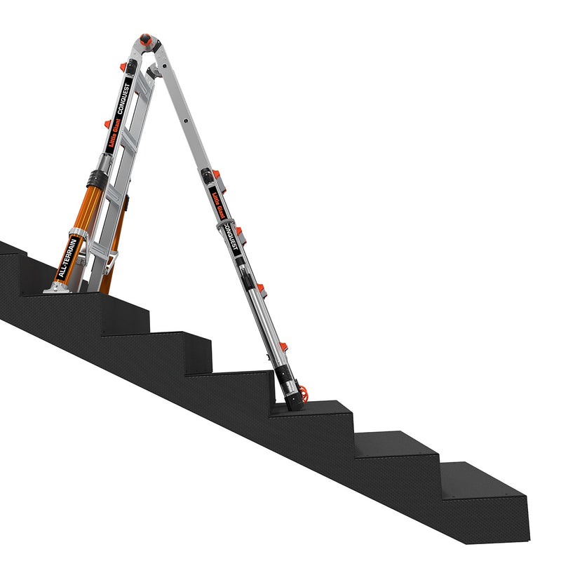 Little Giant Conquest All-Terrain Multi-Purpose Ladder | EN131-4 | Trade Use | 150kg
