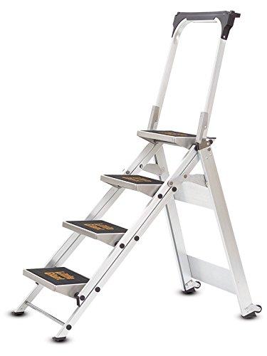 Little Giant Safety Steps with Handrail - 2, 3 & 4 Tread - Foldable - Free Del