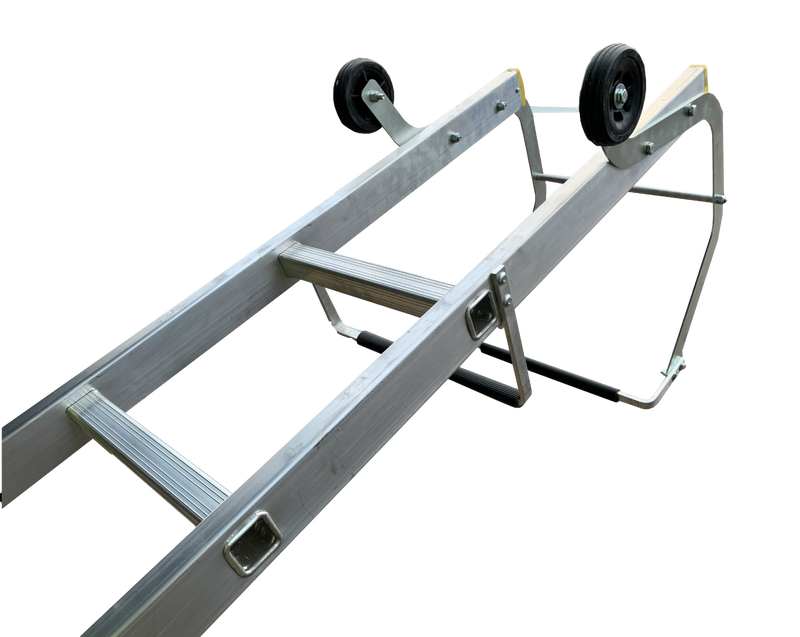 LFI Pro Single and Double Section Roof Ladders - 3.0m - 7.5m.