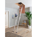 Henry's Easiway 3 Section Aluminium Sliding Loft Ladder - 2.3-3.0m.