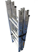 Aluminium Standard and Heavy Duty Sectional Surveyors ladders Designed and Manufactured in The UK