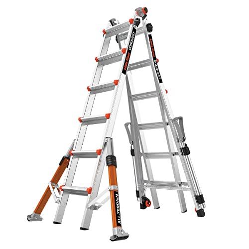 Little Giant Ladders 1304-034 Conquest All-Terrain PRO Multi-purpose Ladders