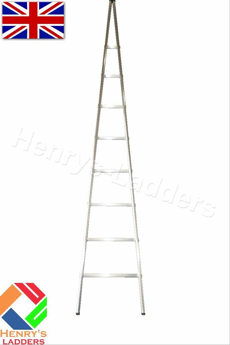 Henry's Trade Window Cleaner/Cleaning Ladders - Single Section.1.8m-3.0m|UK Made