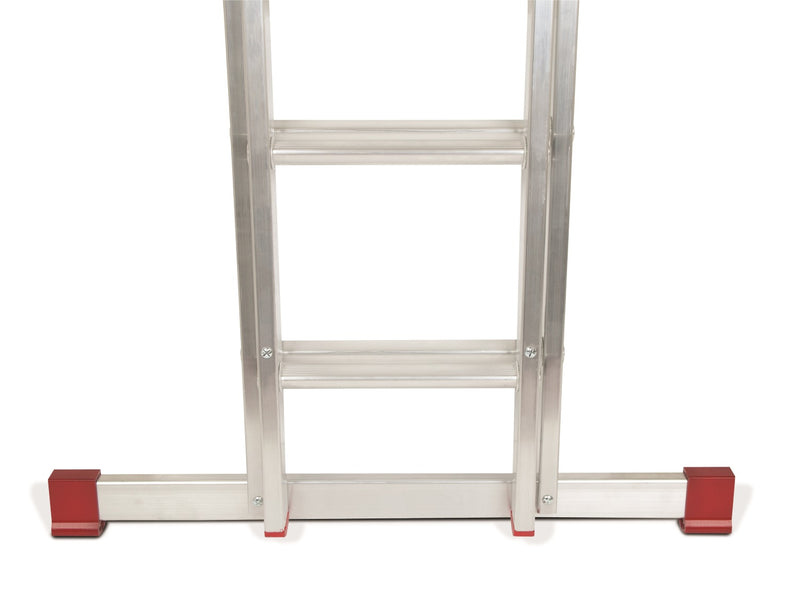 Lyte DIY Aluminium Extension Ladders - 2 and 3 Section 3.7m to 8.5m