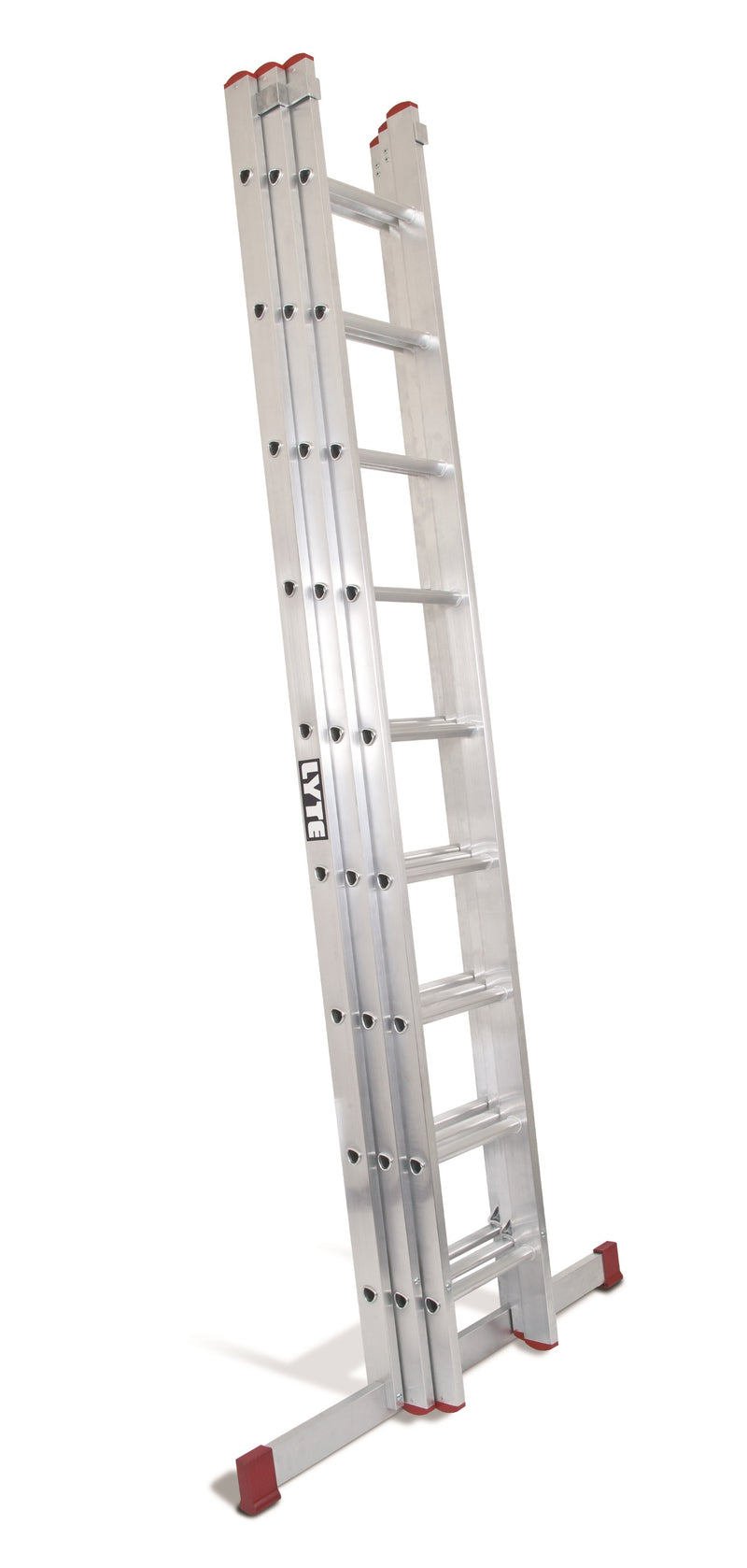 Lyte DIY Aluminium Extension Ladders - 2 and 3 Section 3.7m to 8.5m