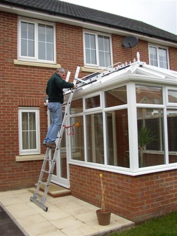 Easi-Dec  Conservatory Roof Access/Maintenance Ladder