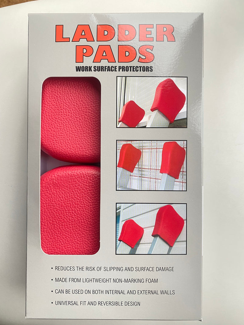 Laddermat Hamper - 4 Genuine Laddermat Safety Products Discount Bundle / Footee (Pair); Ladder Pads; Ladder Leveller & Replacement Ladder Feet