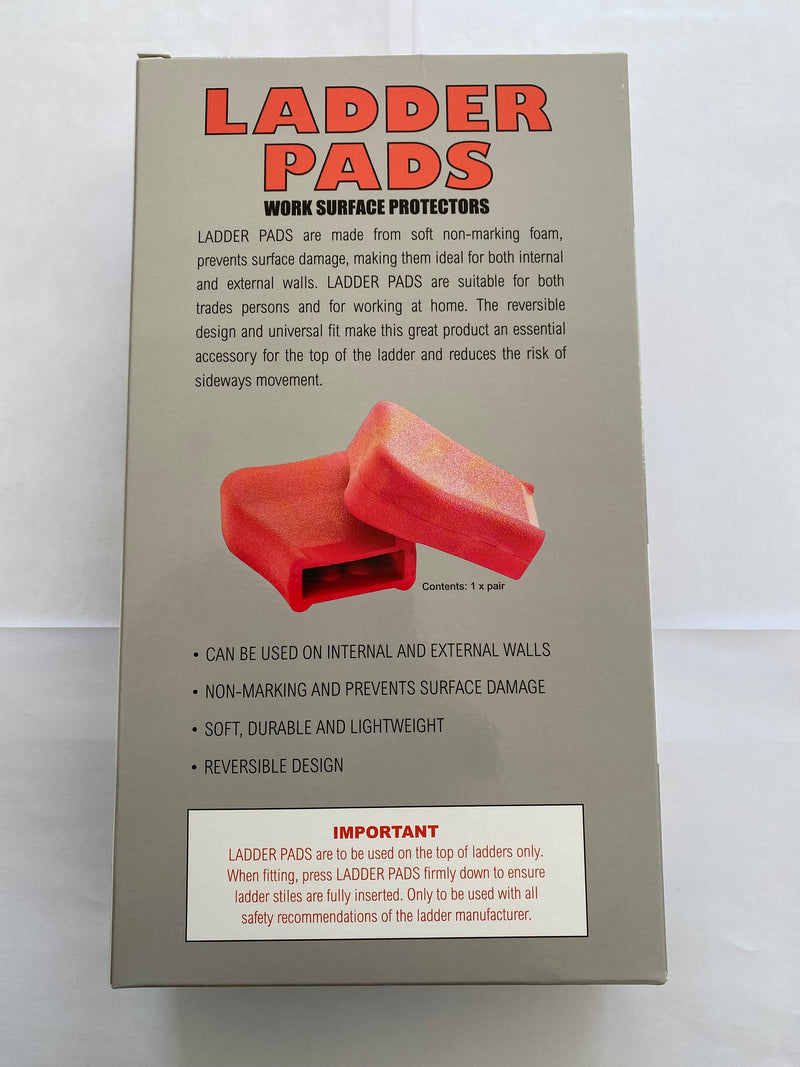 Ladder Anti-Slip Protective Pads - 2 Pack