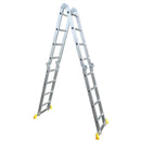 Henry's Multi Purpose 4 Section Ladder - 3.4m and 4.45m