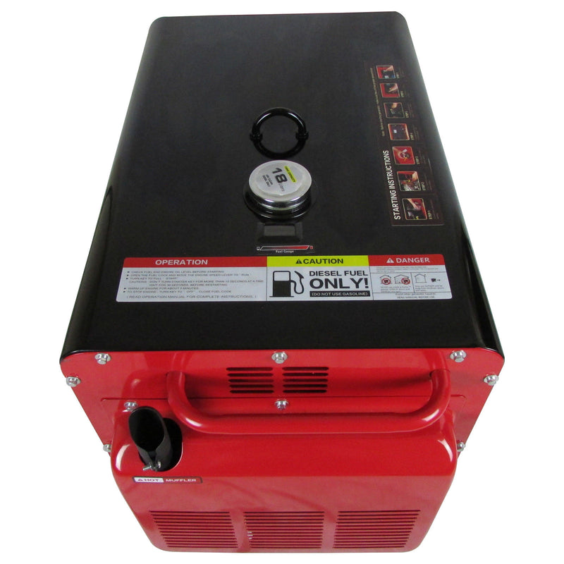 Senci SC7500Q Diesel Generator - 6.0Kw - Permanently Discontinued