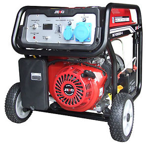 Senci SC6000C - 5500W Diesel Generator - With AVR and Electric Start