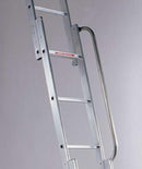 Henry's Easiway 3 Section Aluminium Sliding Loft Ladder - 2.3-3.0m.