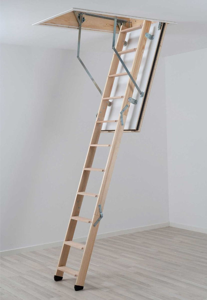 Dolle REI 45 Fire Resistant Timber Folding Loft Ladder
